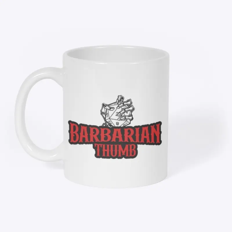 BARBARIAN MUG WHITE